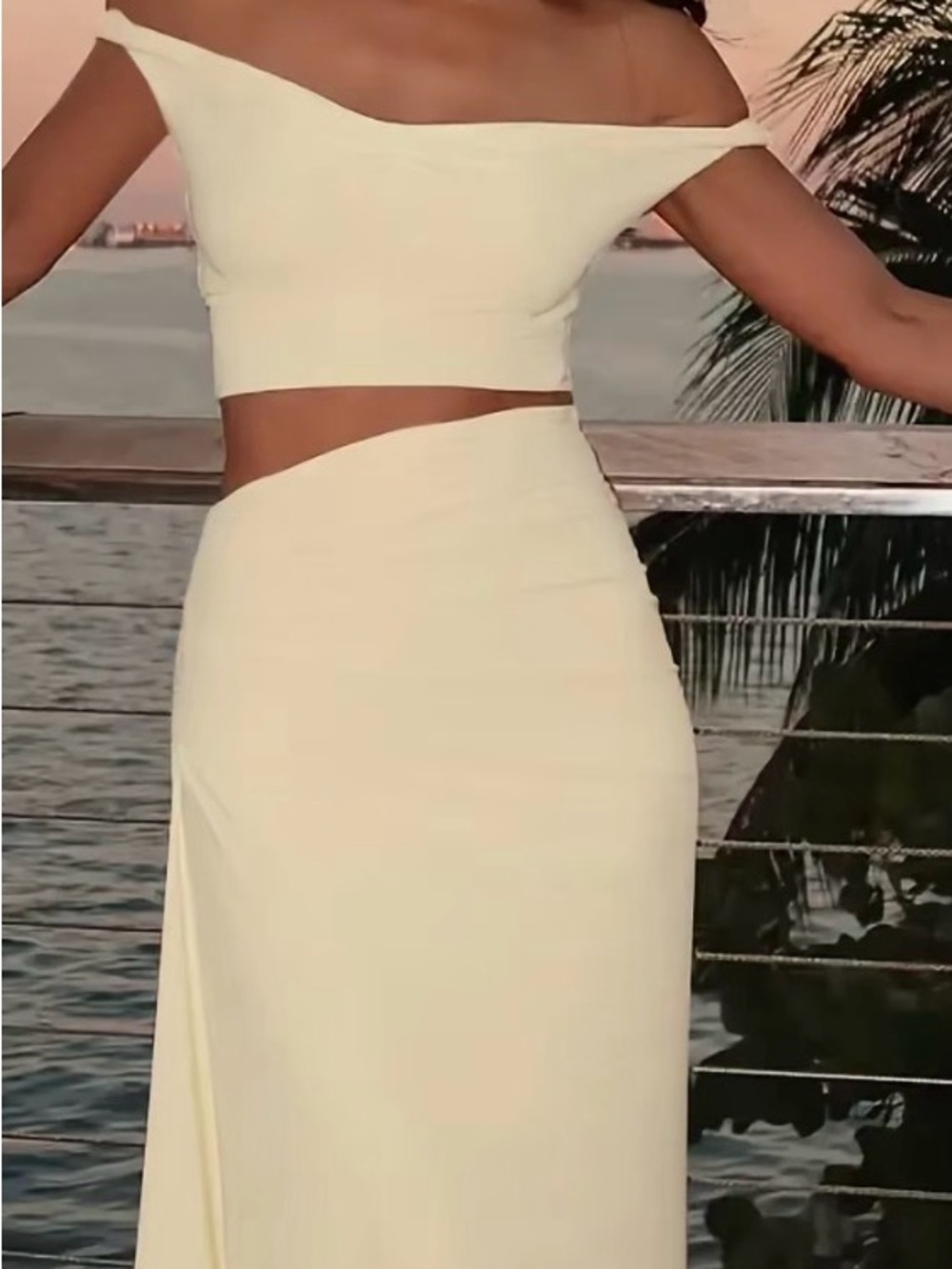 Elegant Cream High-Waist Maxi Skirt
